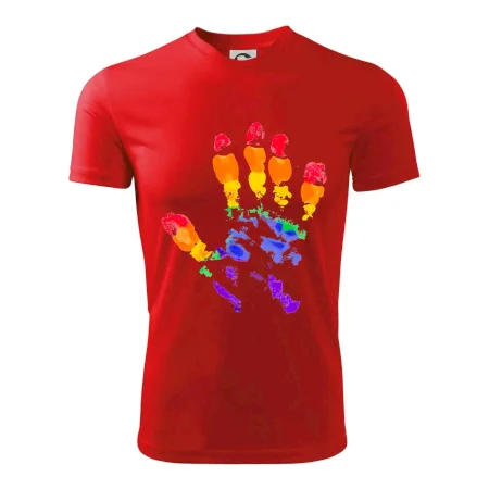 LGBT hand print