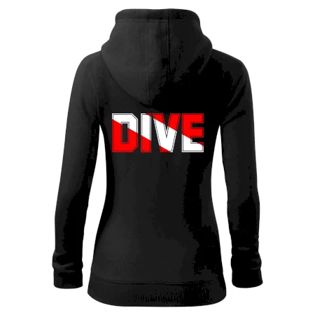 Dive nápis vlajka