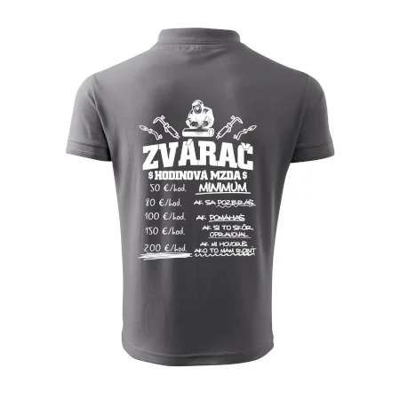 Hodinová mzda zvárač