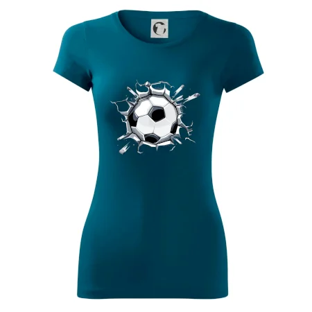 Futbalová lopta v triku