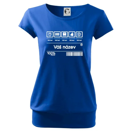 Čárový kód - Vlastní text