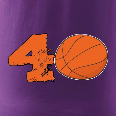 Basketball okrúhle narodeniny 40