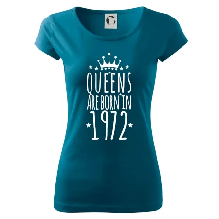 Queens are born in 1972