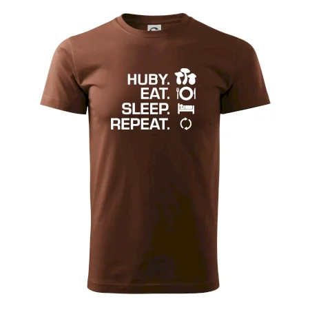 Huby Eat Sleep Repeat