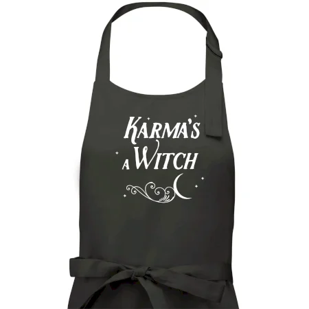 Karma's a Witch - nápis