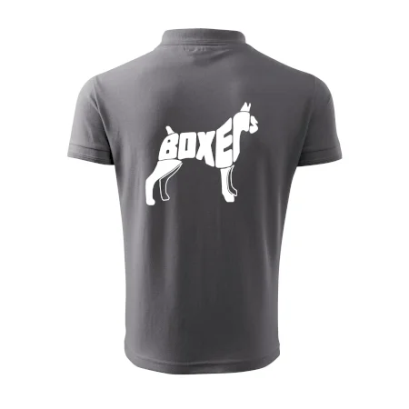 Boxer nápis v tele