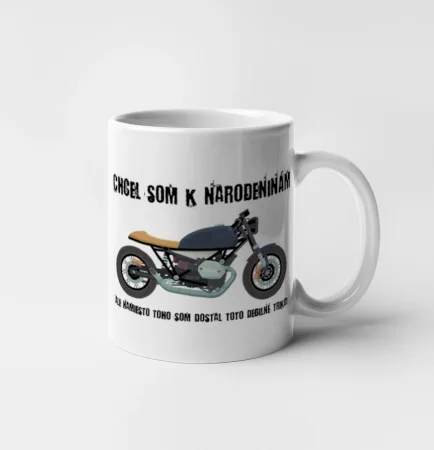 Chcel som motorku - narodeniny