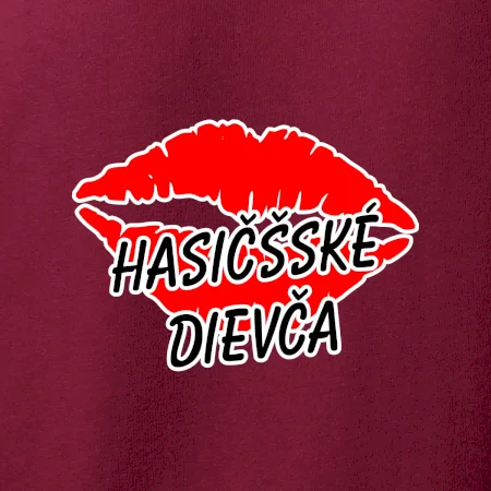 Hasičšské dievča pery