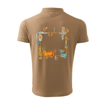 Steampunk farebná zostava