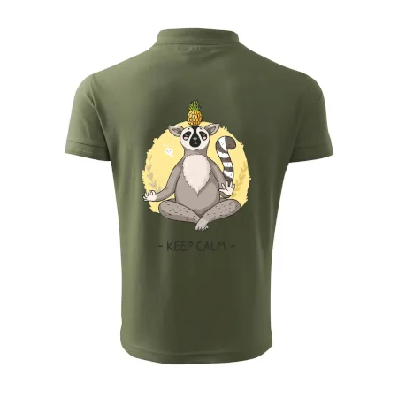 Yoga - keep calm kreslený