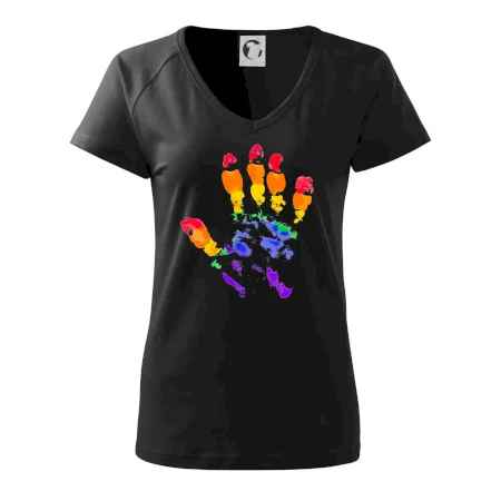 LGBT hand print
