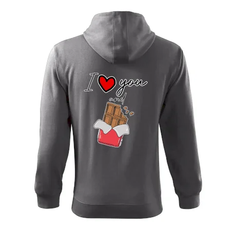 I love you and chocolate