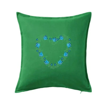 Modré tulipánové srdiečko (Pecka design)