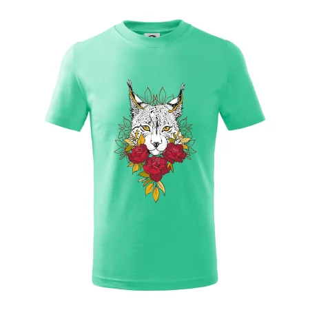 Rys s červenými ružami (Pecka design)