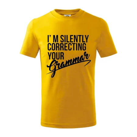 Correcting grammar