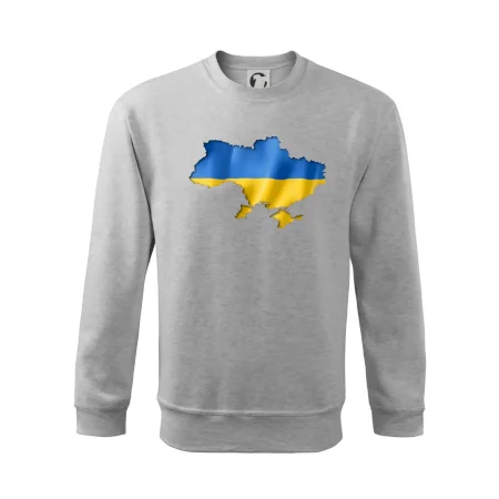 Ukrajina vlajka mapa