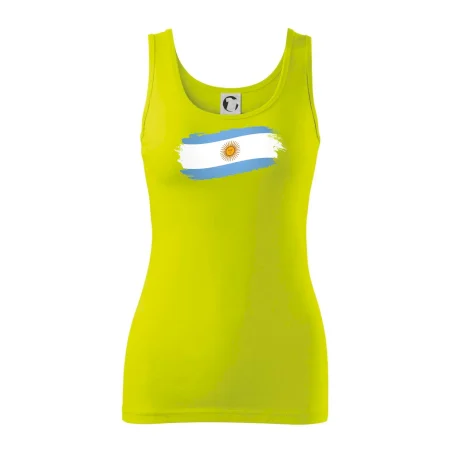 Argentína vlajka obhrýzaná