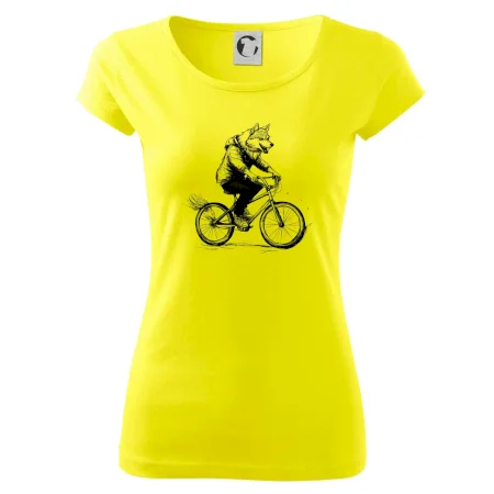 Vlk na bicykli