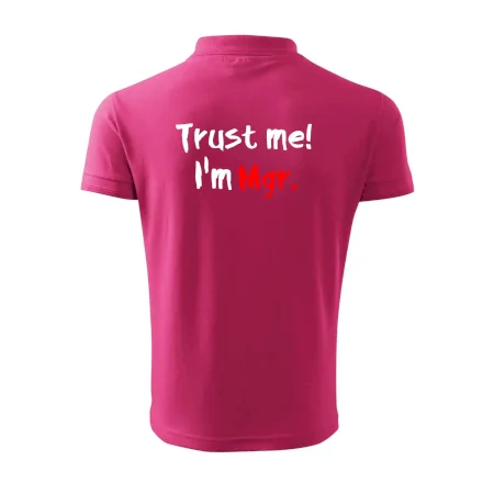 Trust me I´m  Mgr. / Ver mi som Magister.