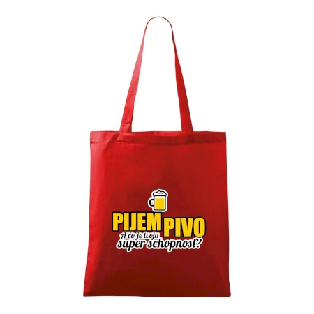 Pijem pivo - tvoja super schopnosť - rovný