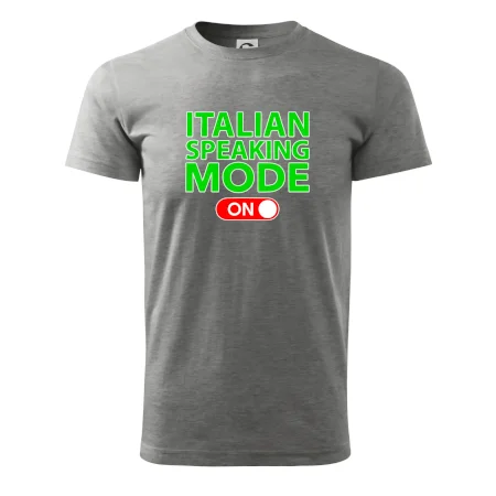 Italian speaking mode - ON