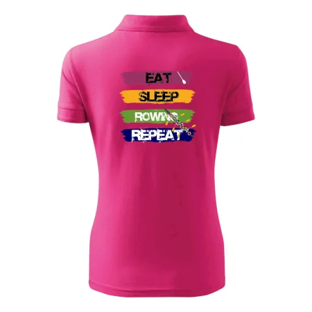 Eat sleep rowing repeat farebné