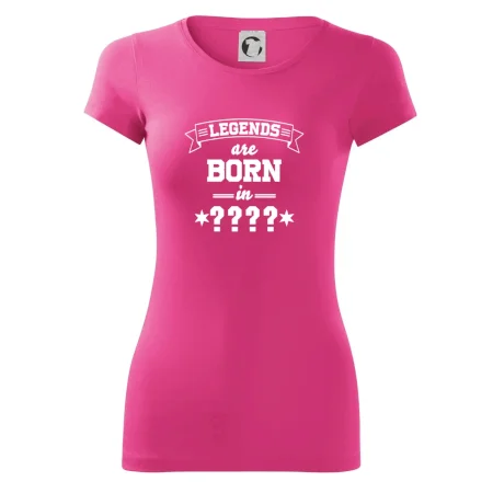 Legends are born in (Tvoj mesiac narodenia)