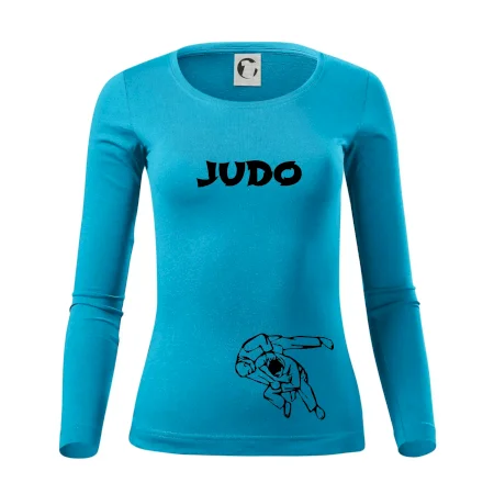 Judo nápis + postavy