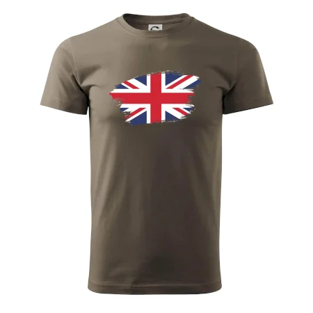 Britská vlajka roztrhaná
