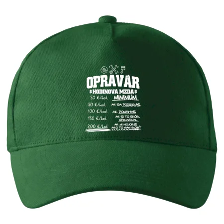 Hodinová mzda - opravár