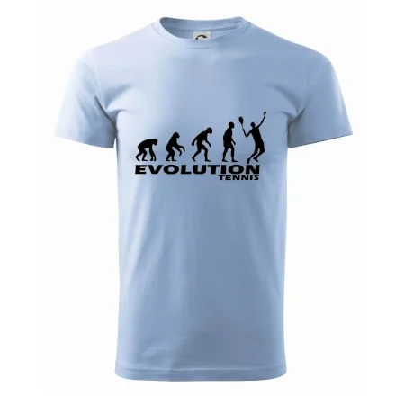 Evolúcia tenis chlapec