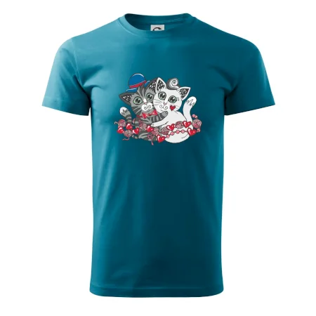 Mačky v objatí (Pecka design)