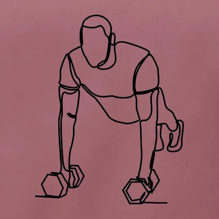 Tréner fitness jedným ťahom