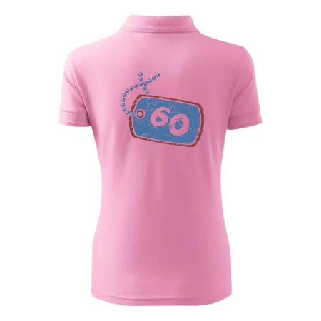 60 na krku štítok