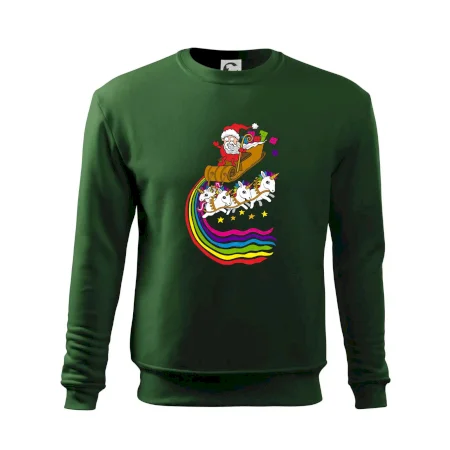 Santa a jednorožce (Pecka design)