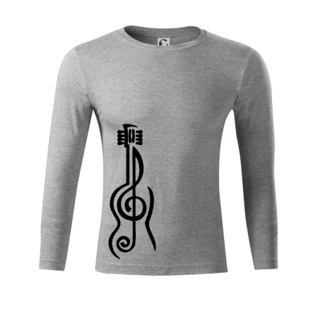 Husľový kľúč gitara