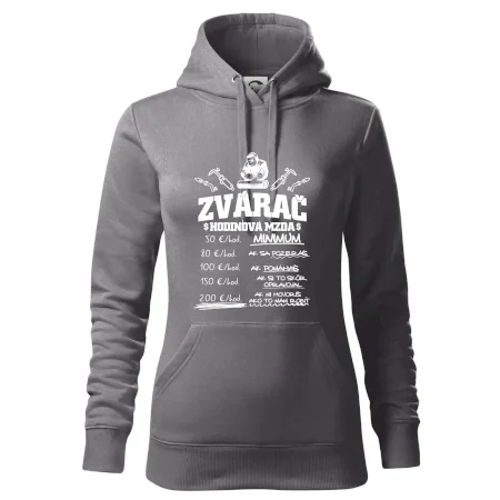 Hodinová mzda zvárač