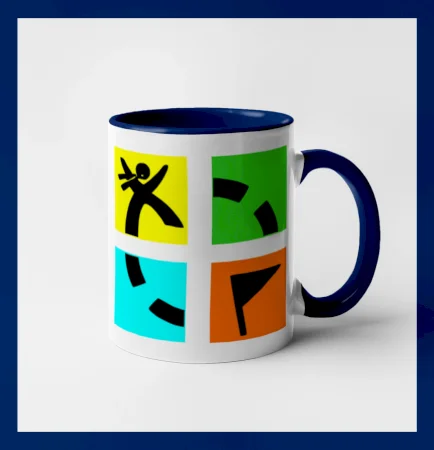Geocaching logo farebné
