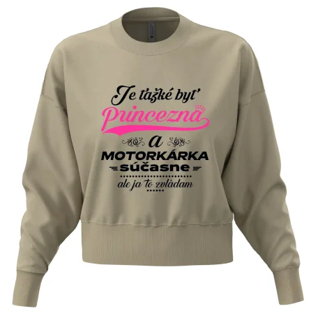 Je ťažké byť princezná motorkárka
