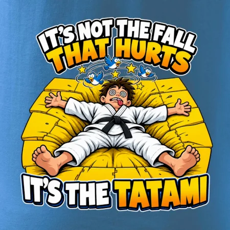 Pád bolí tatami judo