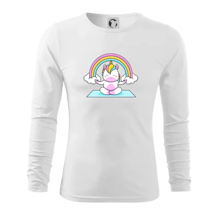 Yoga jednorožec - dúha