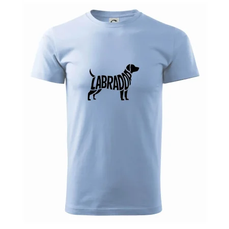 Labrador nápis v tele