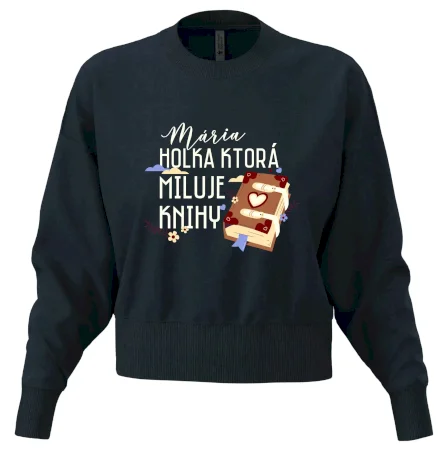 Kniha - Holka, ktorá miluje knihy  - Vaše meno