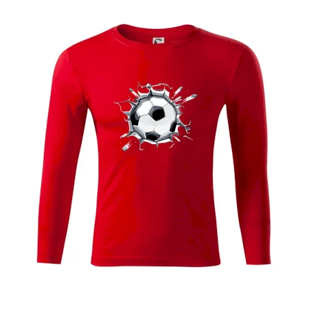 Futbalová lopta v triku