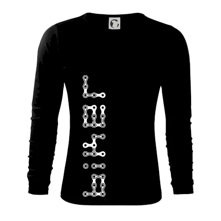 Biker nápis na výšku reťaz