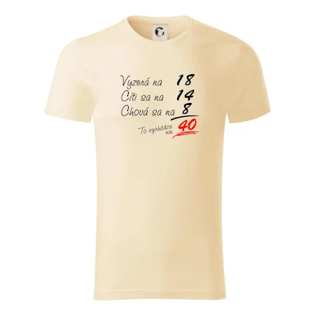 Vyzerá, cíti sa, chová sa - 40 rokov