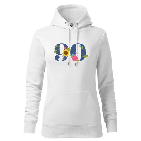 Kvetinové číslo kreslené - 90