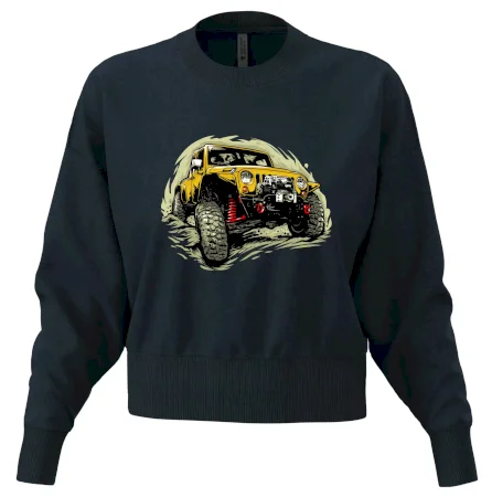 Žltý offroad s navijakom