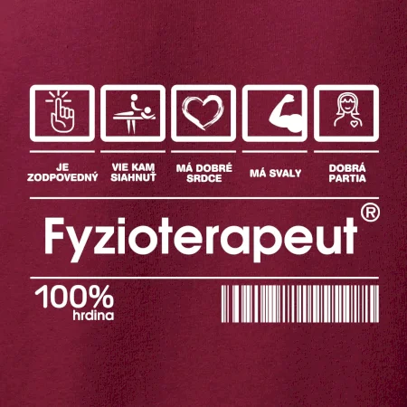 Čiarový kód fyzioterapeut