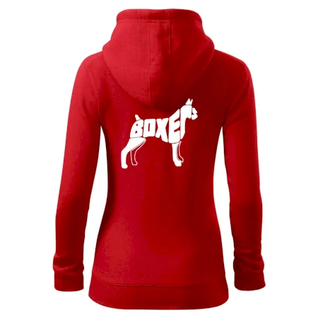 Boxer nápis v tele